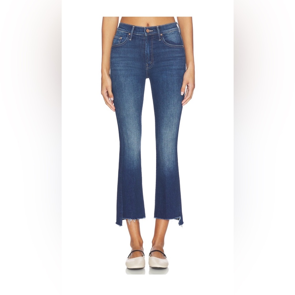 MOTHER Insider Crop Step Fray Jeans